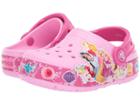 Crocs Kids Crocsfunlab Princess Band Light Clog (toddler/little Kid) (carnation) Girls Shoes