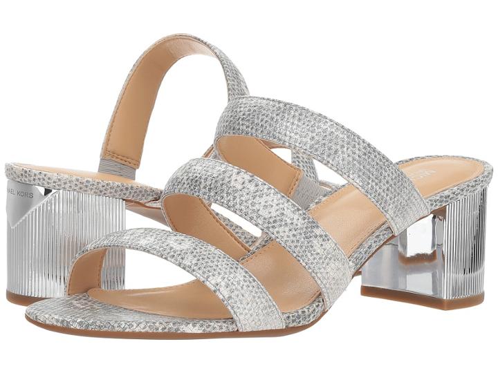 Michael Michael Kors Paloma Flex Mule (aluminum) Women's Shoes