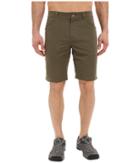 Royal Robbins Convoy Utility Shorts (light Olive) Men's Shorts