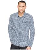 Toad&co Debug Upf Lightness Shirt (deep Navy) Men's Long Sleeve Button Up