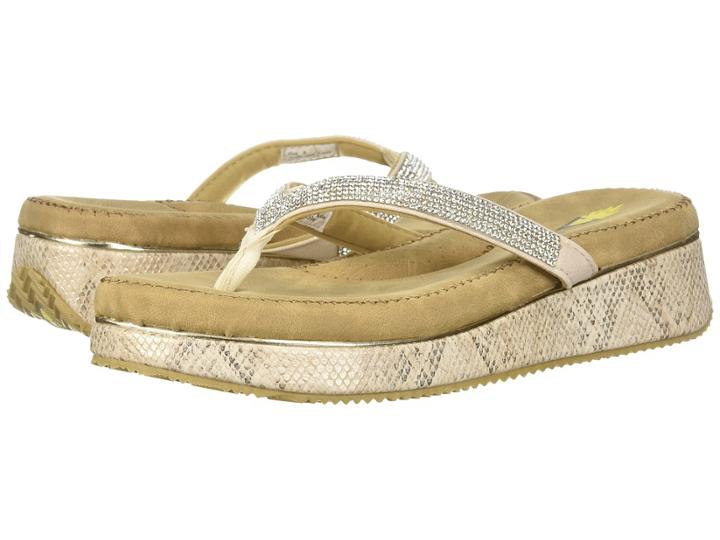Volatile Aniya (champagne) Women's Wedge Shoes