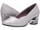 Soft Style Deanna (evening Haze Cross Hatch Patent/silver) Women's 1-2 Inch Heel Shoes