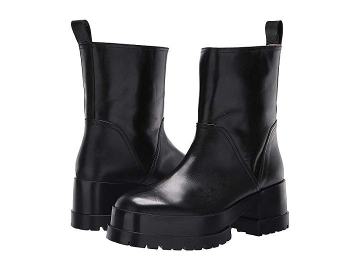 Clergerie Waldy (black Calf) Women's Boots