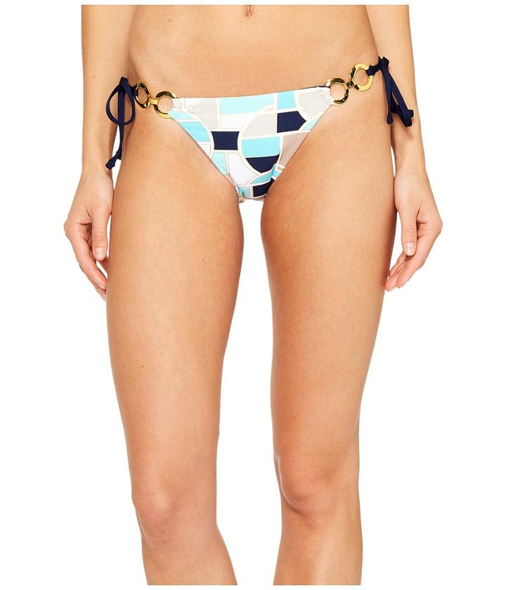 Trina Turk Disco Deco Tie Side Hipster (multi) Women's Swimwear