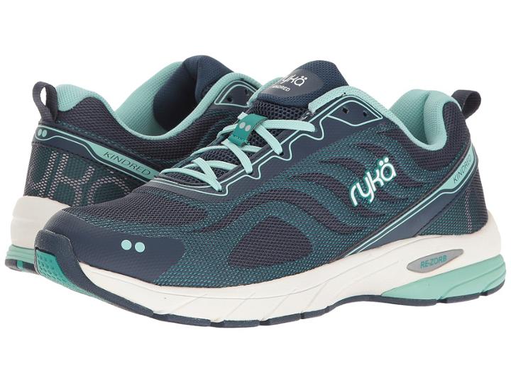 Ryka Kindred (insignia Blue/tropical Green/yucca Mint) Women's Running Shoes