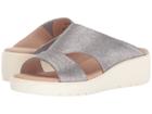 Johnston & Murphy Carly (pewter Metallic Leather) Women's Sandals