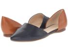 Tommy Hilfiger Naree3 (marine/canella Leather) Women's Flat Shoes