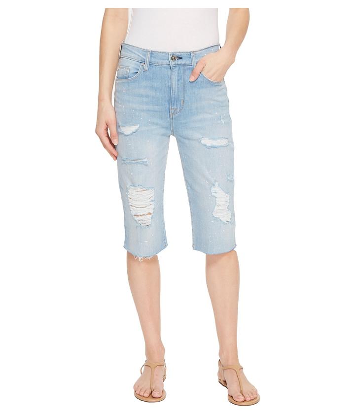 Hudson Zoeey High-rise Cut Off Boyfriend Jean Shorts In Love St. (love St) Women's Shorts