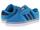 Adidas Skateboarding Seeley J (little Kid/big Kid) (solar Blue/night Sky/core White) Skate Shoes