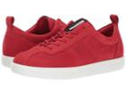 Ecco Soft 1 Sneaker (chili Red Cow Nubuck) Women's Shoes