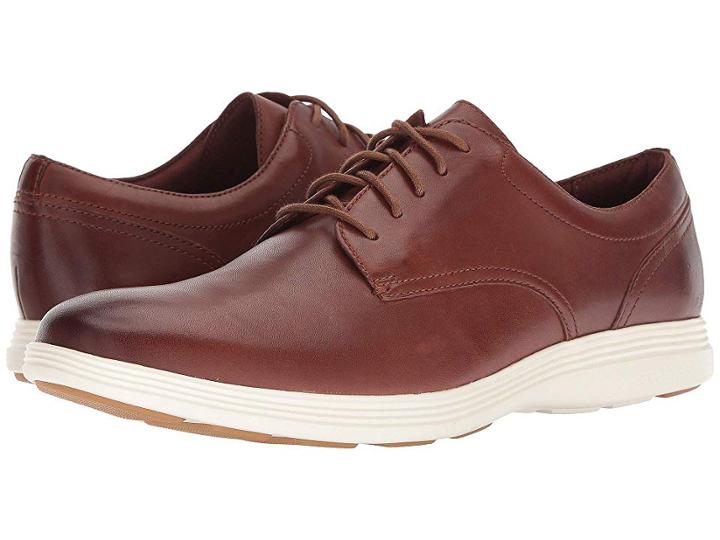 Cole Haan Grand Tour Plain Ox (woodbury Leather/ivory) Men's Shoes