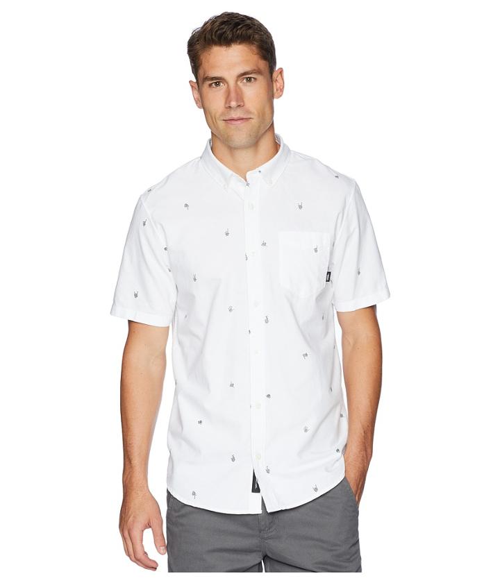 Vans Houser S/s Wovens (boneyard) Men's Long Sleeve Button Up
