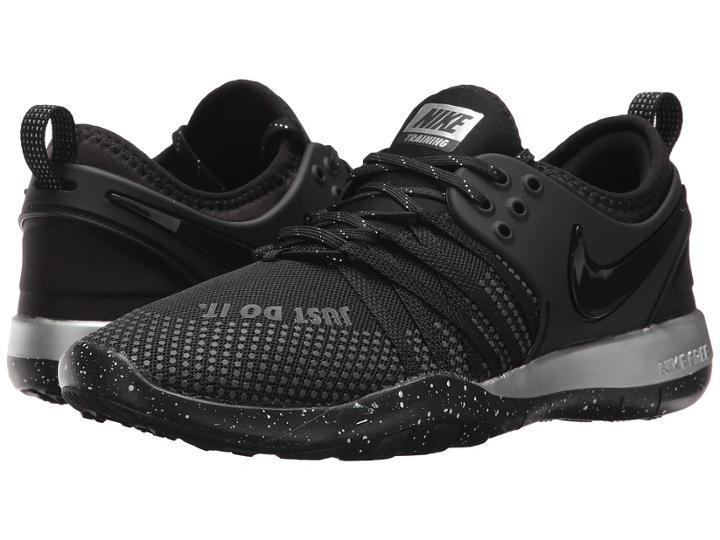 Nike Free Tr 7 Selfie Training (black/black/chrome) Women's Cross Training Shoes