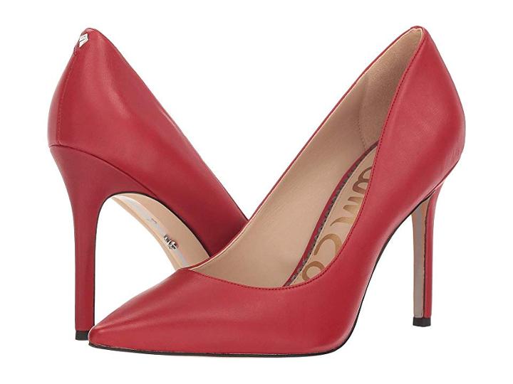 Sam Edelman Hazel (deep Red Sequins Butter Nappa Leather) Women's Shoes