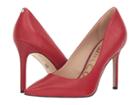 Sam Edelman Hazel (deep Red Sequins Butter Nappa Leather) Women's Shoes