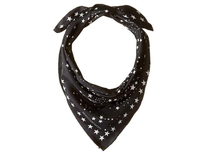 Rebecca Minkoff Star Bandana (black) Scarves