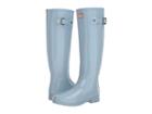 Hunter Original Refined Gloss Rain Boots (fountain Blue) Women's Rain Boots