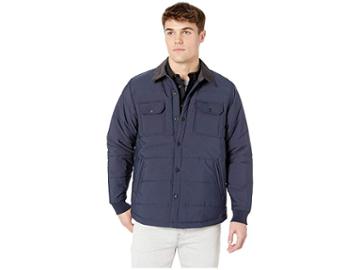 Toes On The Nose Pines Quilted Jacket (navy) Men's Coat