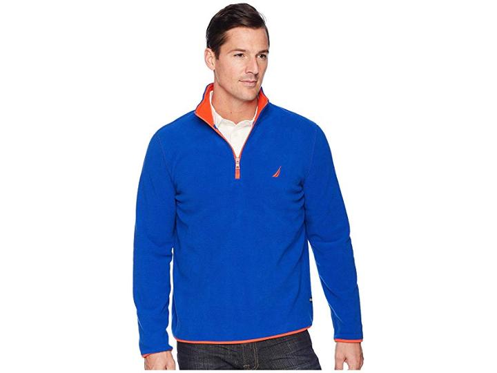 Nautica Basic Nautex Fleece (bright Cobalt) Men's Fleece