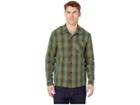 Volcom Flanders Long Sleeve Flannel (dark Pine) Men's Clothing