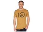 Tentree Wildwood Ten Tee (golden Brown) Men's T Shirt