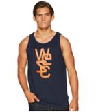 Wesc Overlay Tank (navy Blazer) Men's Sleeveless