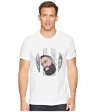Adidas Harden Geeked Up Head Tee (white/night Metallic) Men's T Shirt