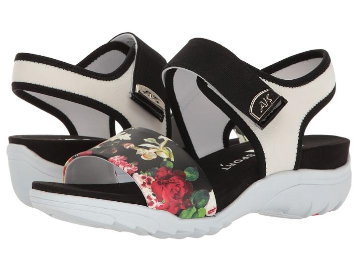 Anne Klein Grassland (white Multi Fiji Floral Fabric) Women's Shoes