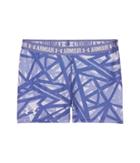 Under Armour Kids Printed Armour Shorty (big Kids) (lavender Ice/deep Periwinkle) Girl's Shorts