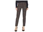 Krazy Larry Pull-on Ankle Pants (brown Smoke) Women's Dress Pants