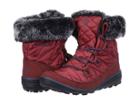 Columbia Heavenly Shorty Camo Omni-heat (marsala Red/zinc) Women's Cold Weather Boots