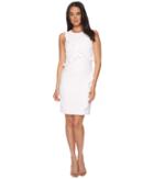 Nicole Miller Ruffle Dress (white) Women's Dress