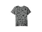 Chaser Kids Extra Soft All Over Cool Print Tee (little Kids/big Kids) (streaky Grey) Boy's T Shirt