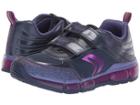 Geox Kids Android Girl 19 (little Kid/big Kid) (navy/purple) Girl's Shoes