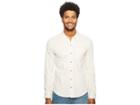 Mod-o-doc Summerland Knit Long Sleeve Jersey Button Front Shirt (vanilla) Men's Long Sleeve Button Up
