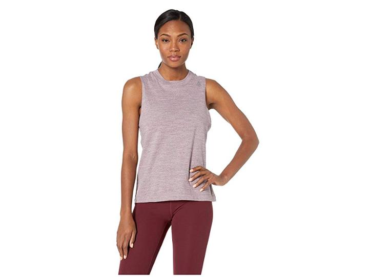 Reebok Training Elements Marble Tank (purple) Women's Sleeveless