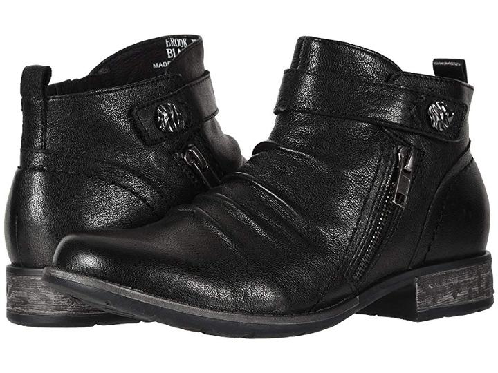 Earth Brook (black Soft Leather) Women's Shoes