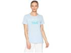 Adidas Golf Par-tee T-shirt (vision Blue) Women's T Shirt