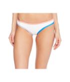 Tavik Jayden Moderate Swim Bottom Color Blocked (white/coral) Women's Swimwear