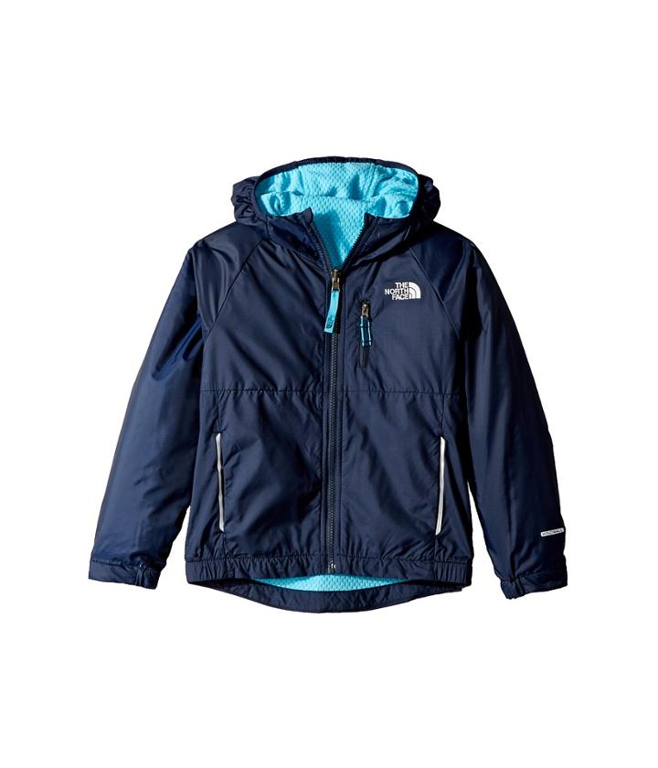The North Face Kids Reversible Breezeway Wind Jacket (little Kids/big Kids) (cosmic Blue) Boy's Coat
