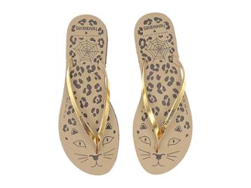 Havaianas You Charlotte Olympia 10th Anniversary Sandal (sand Grey/light Golden) Women's Sandals