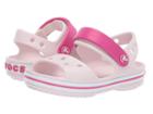 Crocs Kids Crocband Sandal (toddler/little Kid) (pool/candy Pink) Kids Shoes