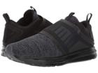 Puma Enzo Strap Knit (puma Black/asphalt) Men's Shoes