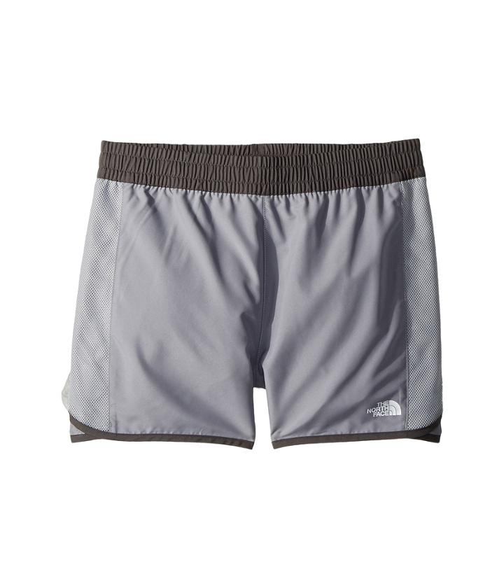 The North Face Kids Class V Water Shorts (little Kids/big Kids) (mid Grey Medallion Phantom Print/graphite Grey/tnf White) Girl's Shorts