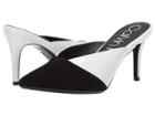Calvin Klein Gosha (black/white Kid Suede) Women's Shoes