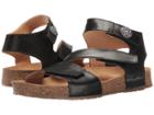Haflinger Lori (black) Women's Sandals