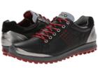 Ecco Golf Biom Hybrid 2 (black/brick) Men's Golf Shoes