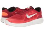 Nike Kids Free Rn 2 (big Kid) (gym Red/off-white/track Red) Boys Shoes