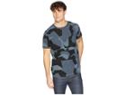 Fred Perry Camouflage Ringer T-shirt (airforce Camo) Men's T Shirt