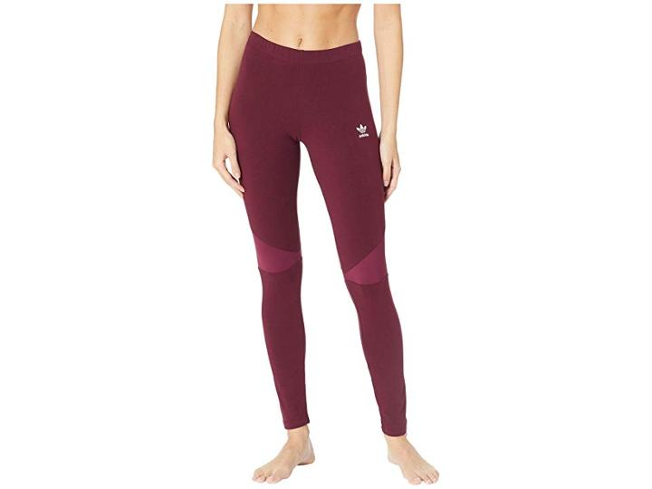 Adidas Originals Clrdo Tights (maroon) Women's Casual Pants